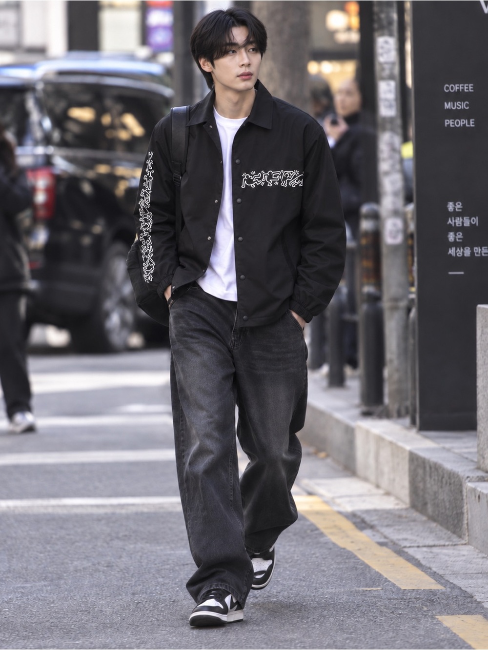 Junya Watanabe MAN x Keith Haring SS23 Coach Jacket NWT